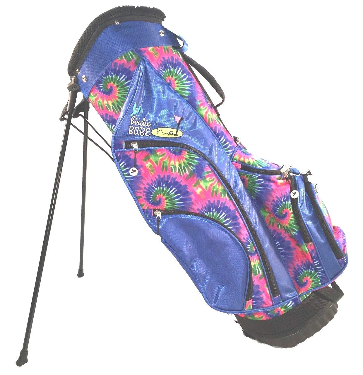 Womens Birdie Babe Hybrid Kool Karma Blue Tie Dye Golf Stand Bags
