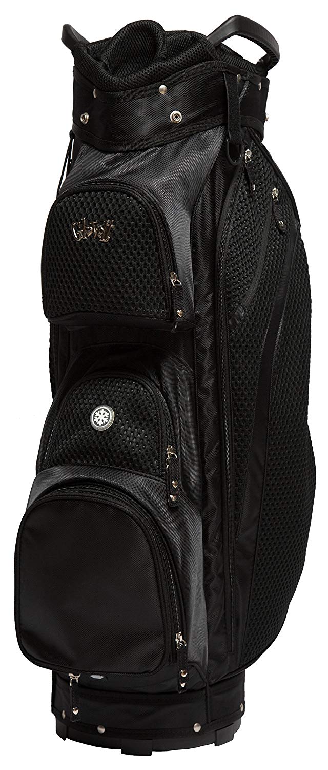 Womens Glove It Black Mesh Golf Cart Bags