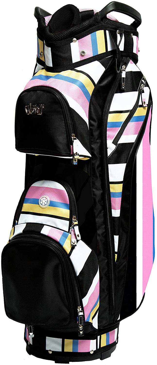 Womens Glove It Cabana Stripe Golf Cart Bags