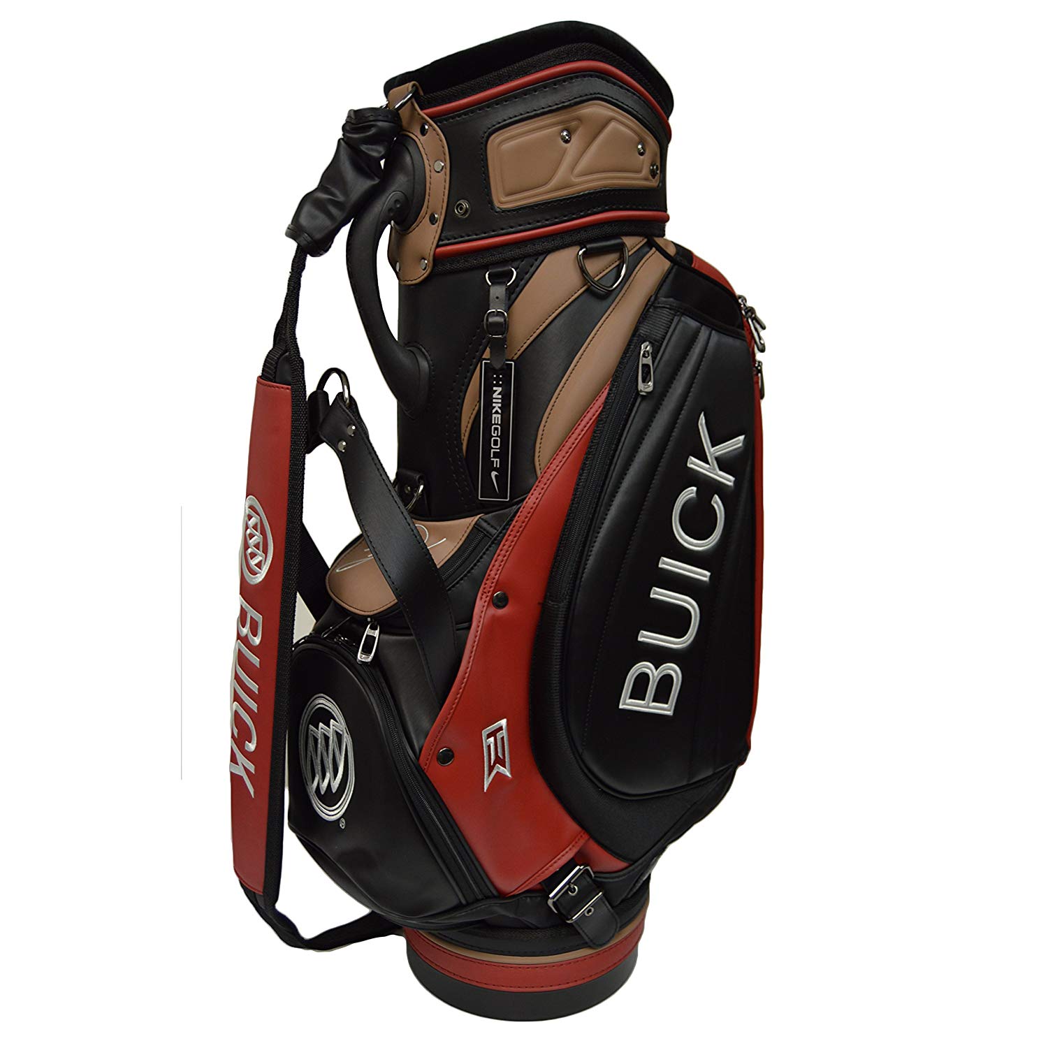 Mens Nike Tiger Woods Buick Golf Cart Bags