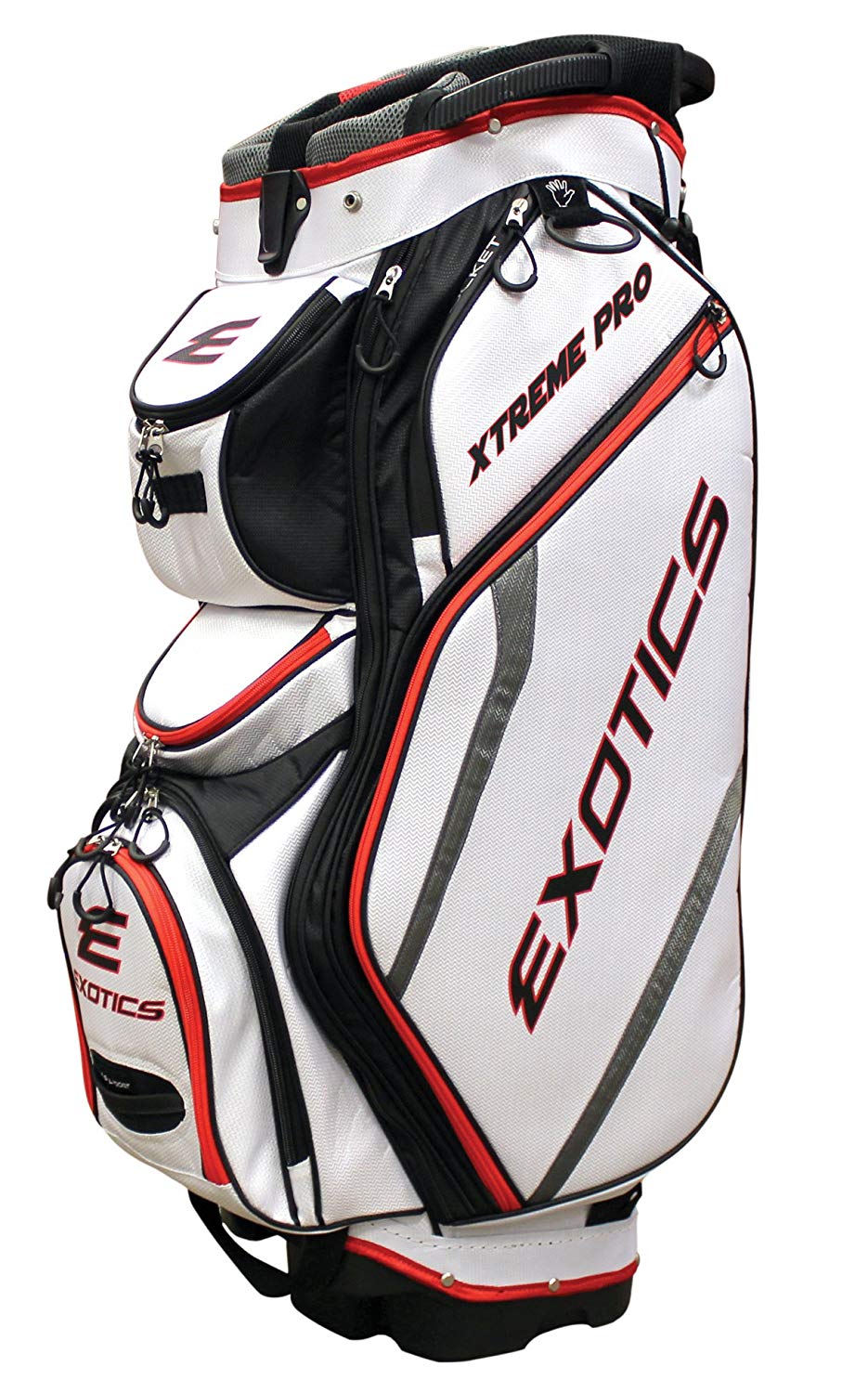 Tour Edge Mens Exotics Xtreme Pro Deluxe Golf Cart Bags